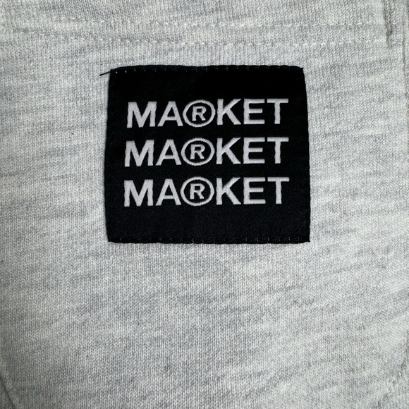 NWT 2022 M@RKET Lightest Boots Sweatpants Ash Grey‎ MEN sz M - Picture 9 of 9